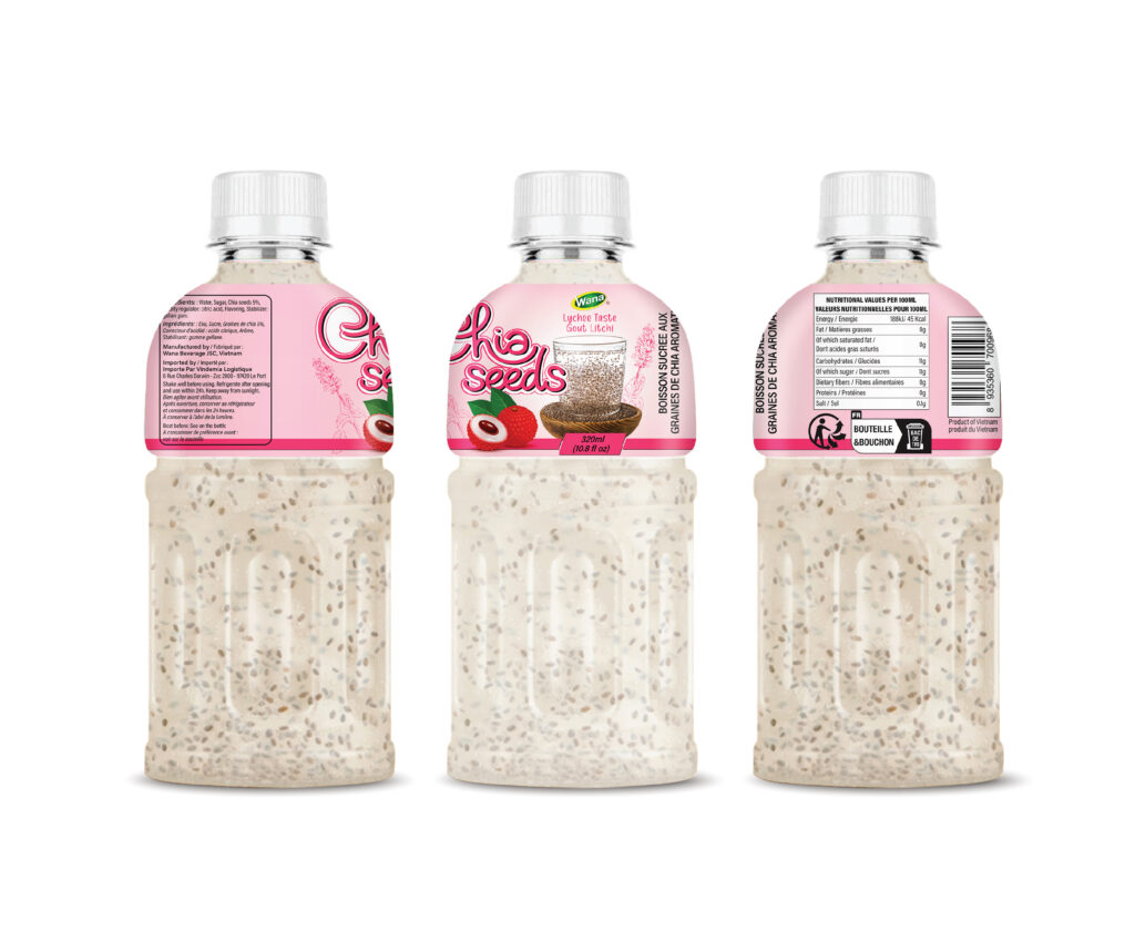 chia seed lychee