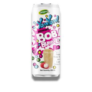 popping boba drink lychee