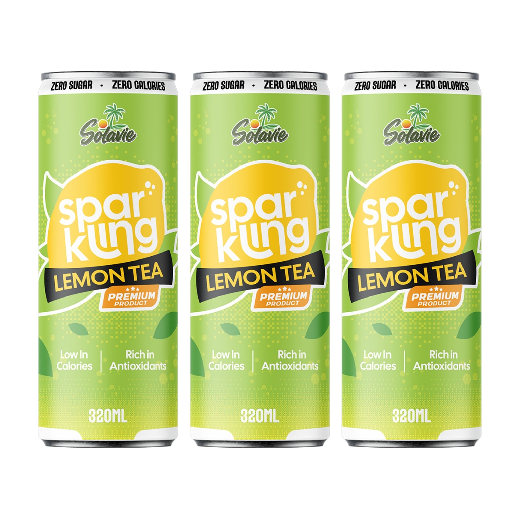 Solavie Sparkling Tea –  Lemon