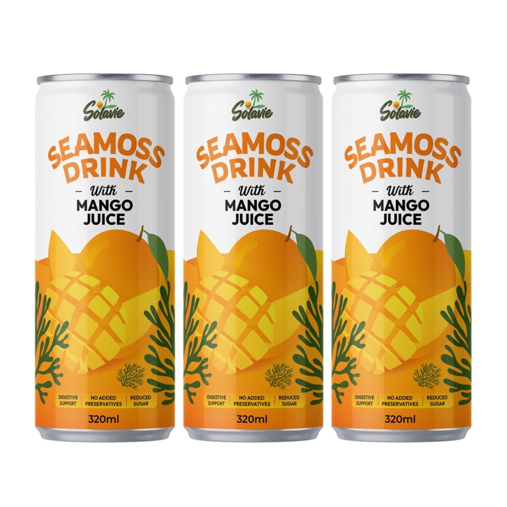 Solavie Seamoss Drink with Mango