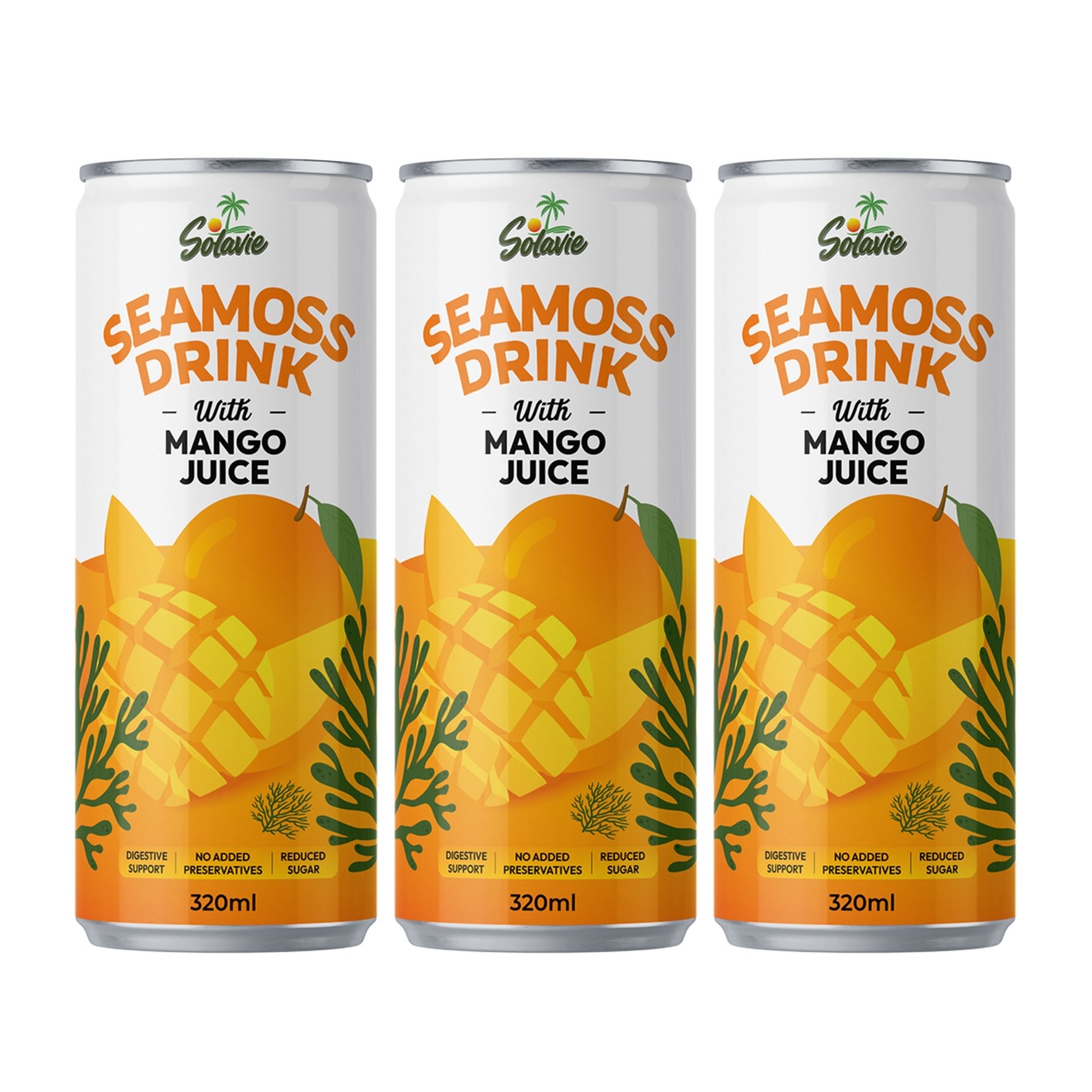 Solavie Seamoss Drink – Mango Juice