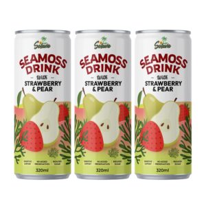 Solavie Seamoss Drink - Strawberry & Pear