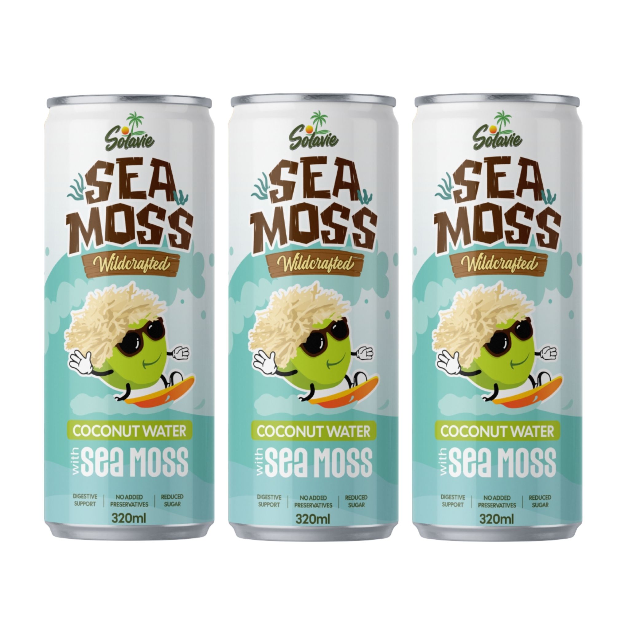 Solavie Seamoss Coconut Water