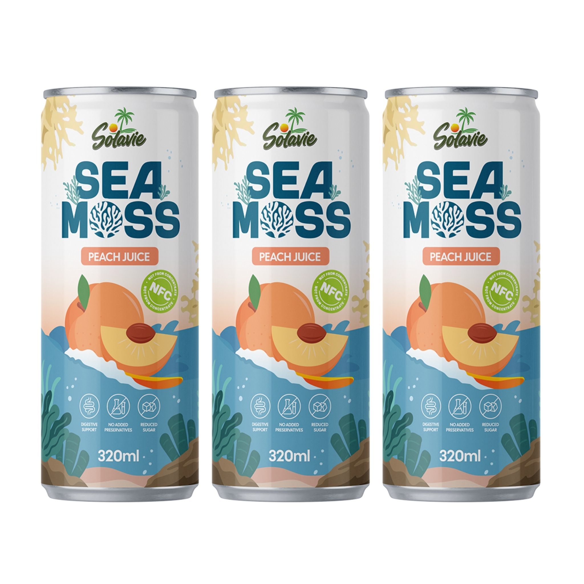 Solavie Seamoss (Peach Flavor)