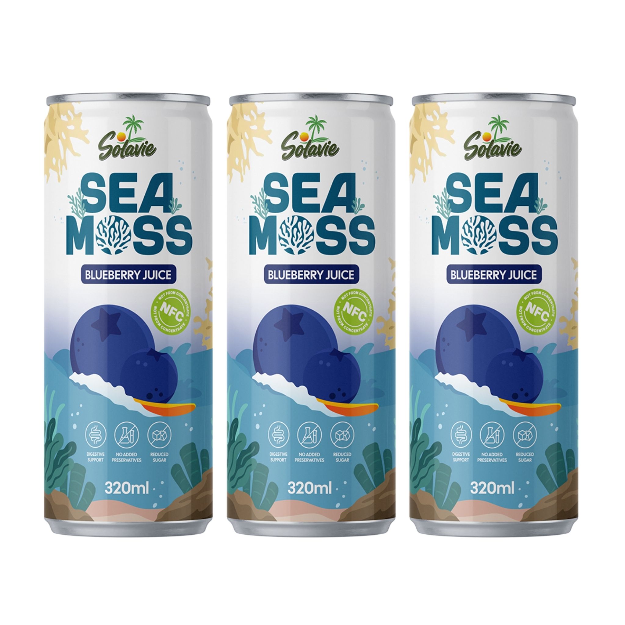 Solavie Seamoss (Blueberry Flavor)