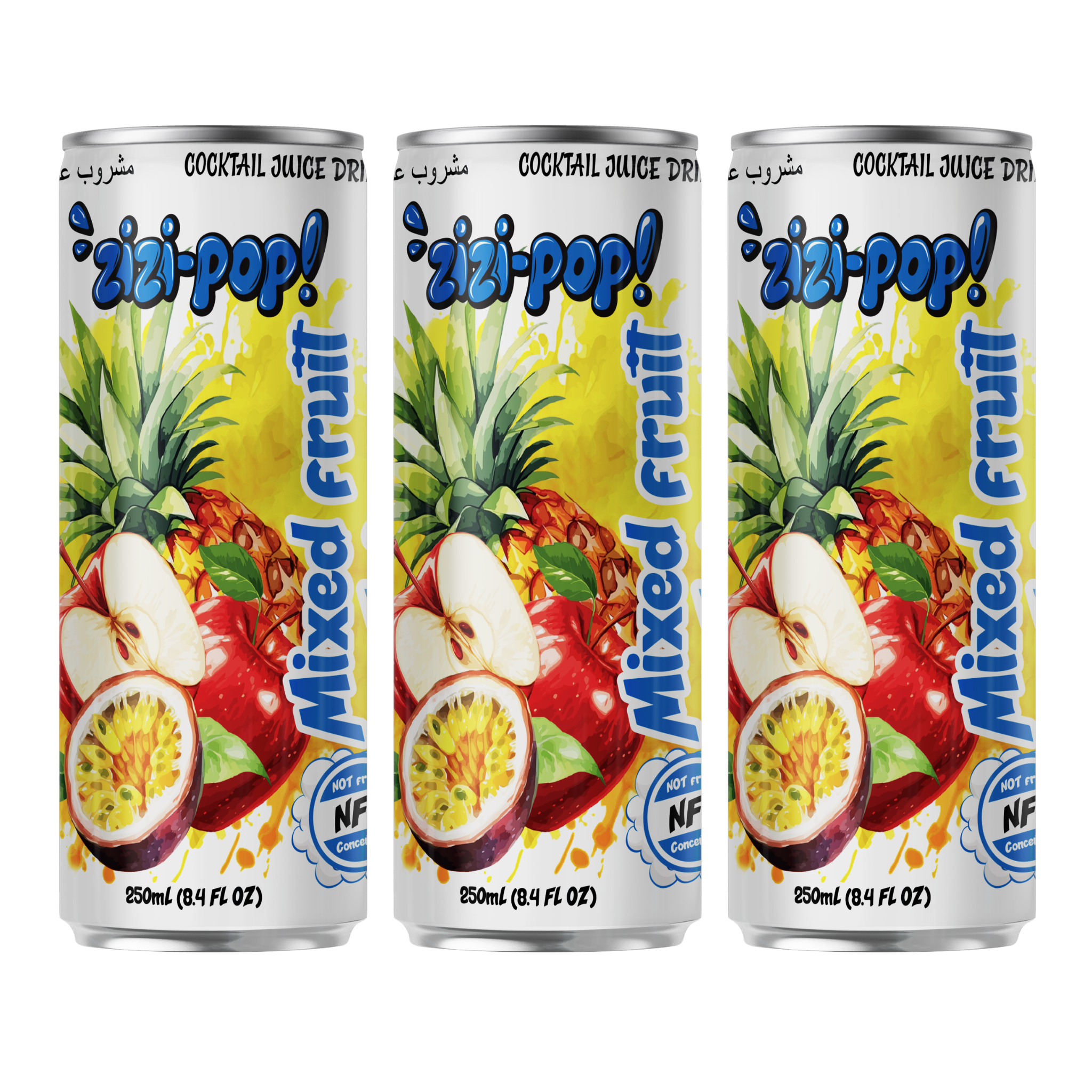 Zizi-pop Mixed Fruit