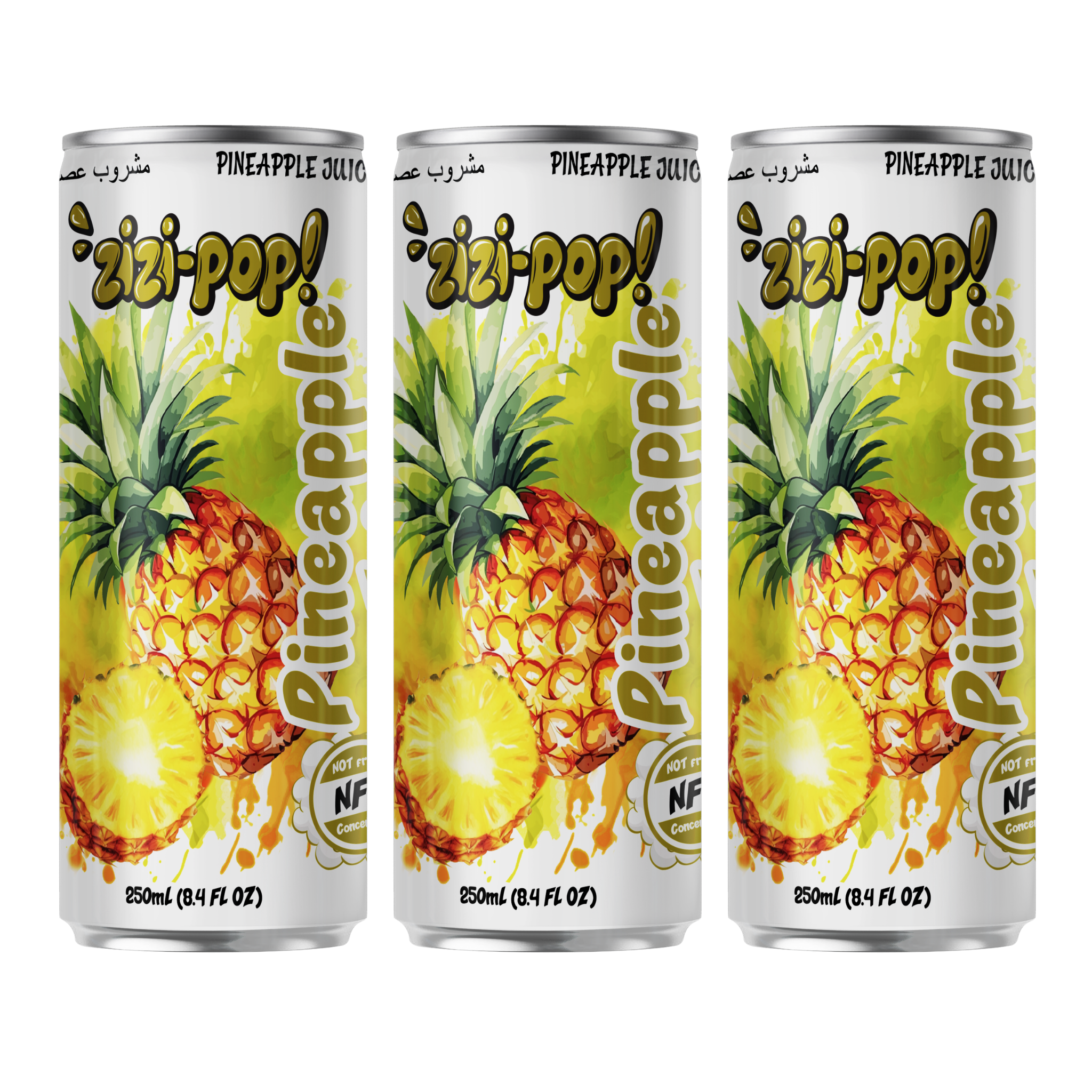 Zizi-pop Pineapple Juice