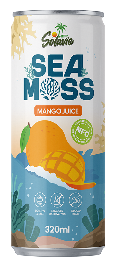 Fruit Juice Seamoss mango