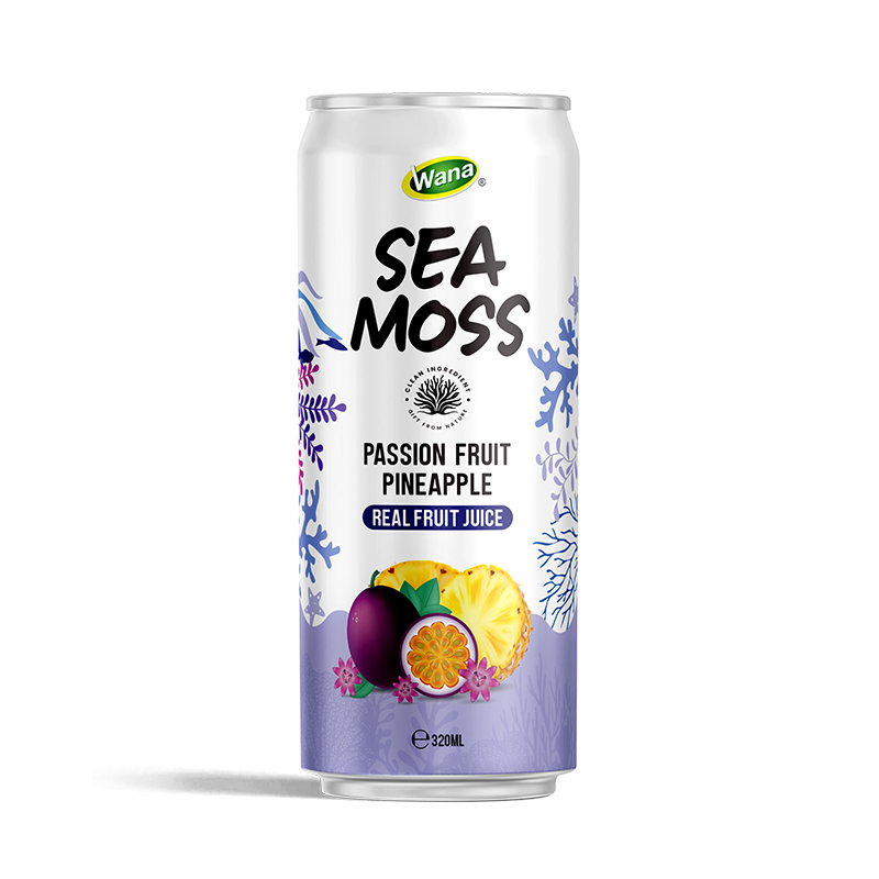 Sea Moss Passion Pineapple – 320ML Aluminum Can