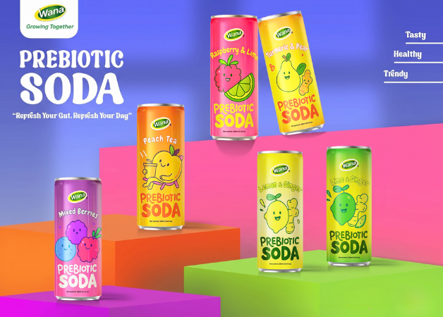 Prebiotic Soda Drinks