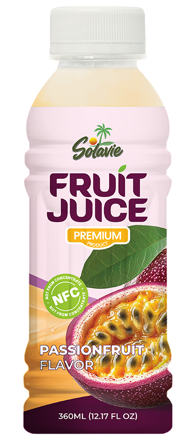 Solavie Fruit Juice - Passion fruit Flavor