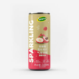 sparkling fruit juice lychee