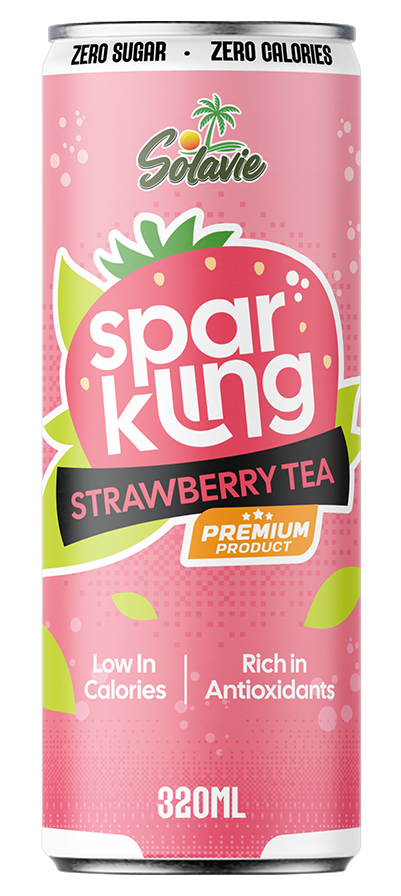 Solavie Sparkling Tea -  Strawberry